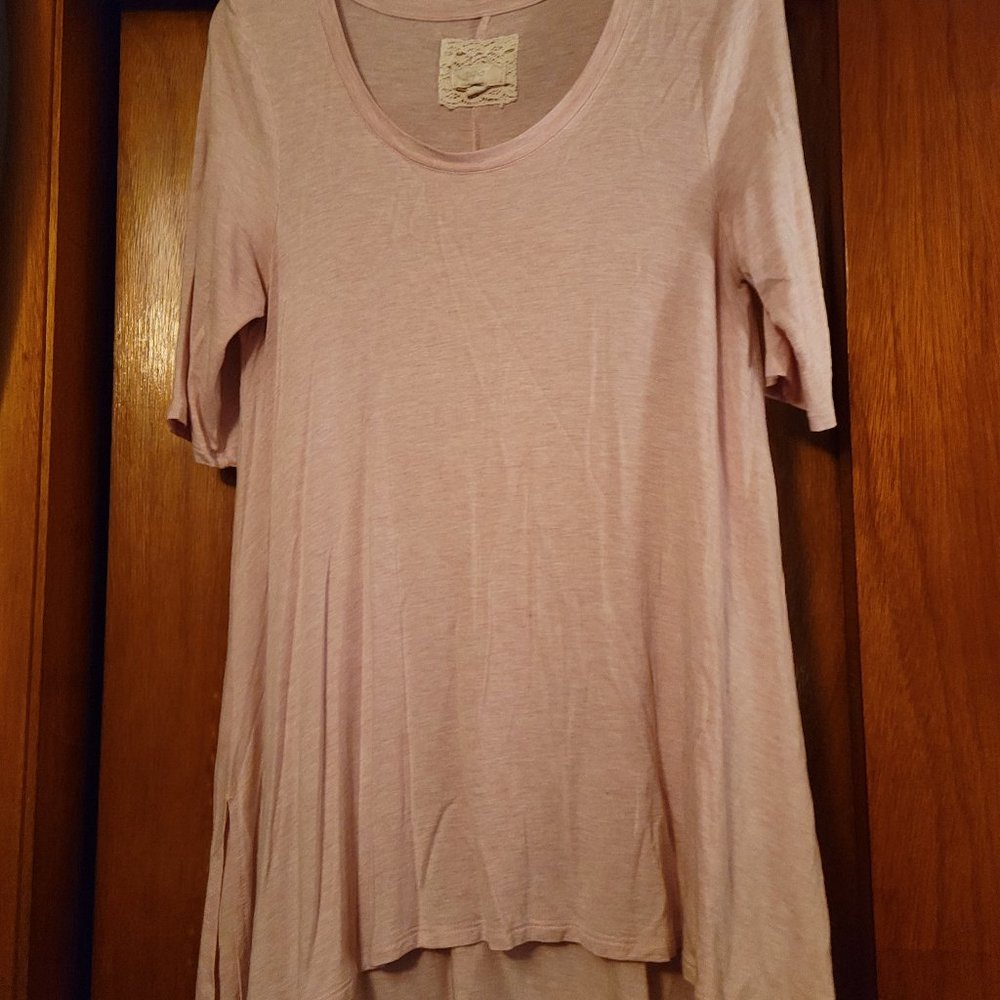 Long flared t-shirt